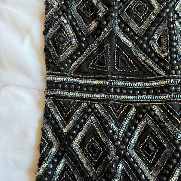 Adrianna Papell Embellished Cocktail Dress – Size 16 - Picture 5 of 8